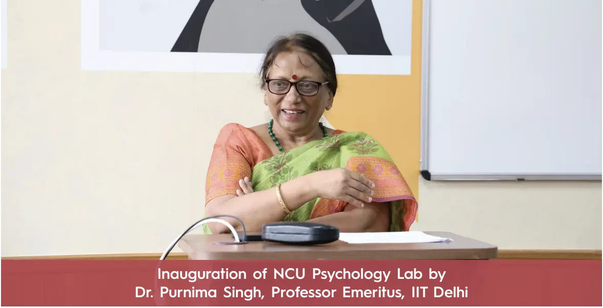 NCU-Psychology-Dr. Purnima-Singh